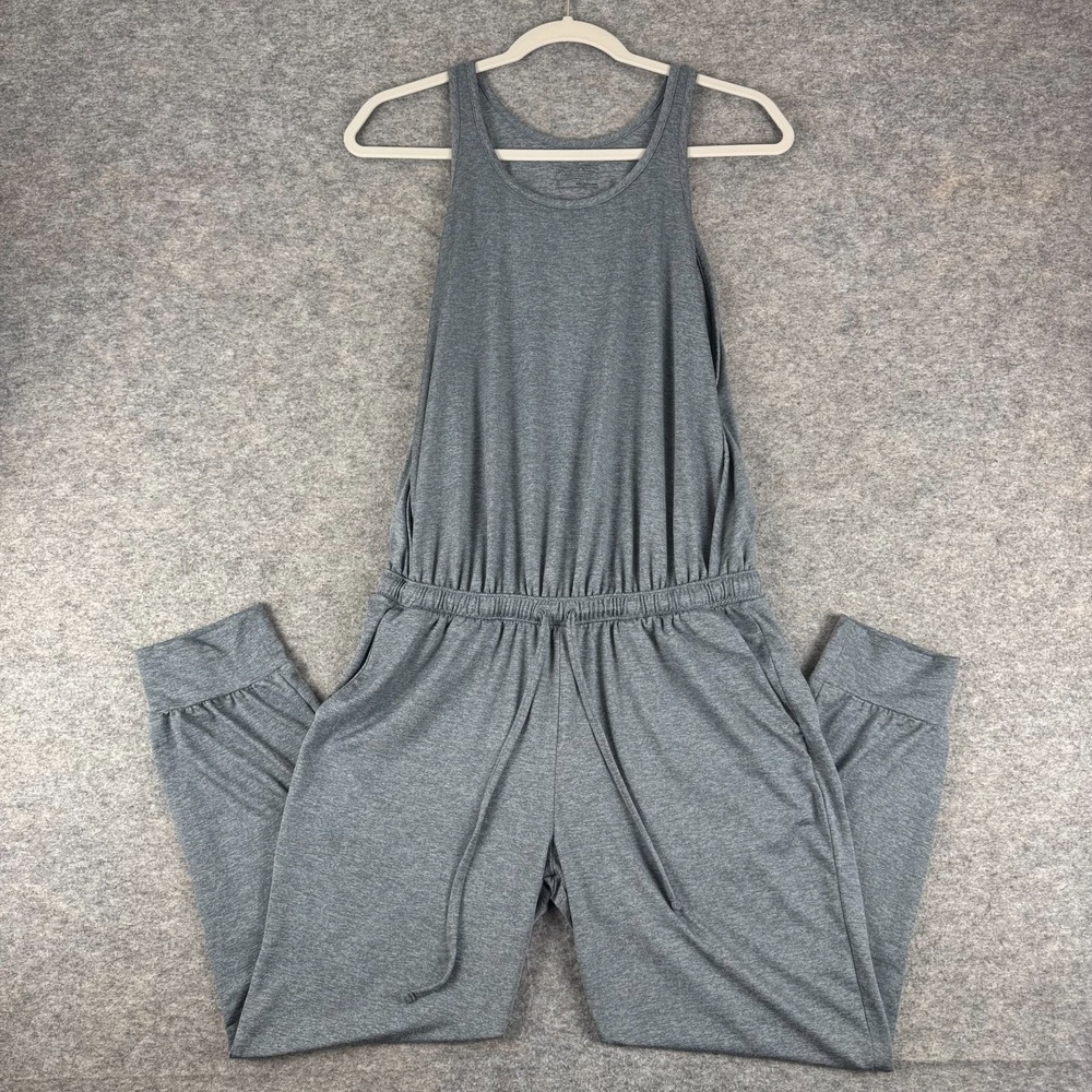 Patagonia Seabrook Jumpsuit Pockets Polyester Stretch Gray 75105 Womens Small S